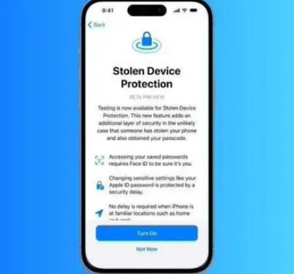 前海街道苹果授权维修店分享被盗设备保护功能开启方法 