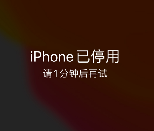 前海街道苹果手机维修分享:iPhone 显示“不可用”或“已停用”怎么办？还能保留数据吗？ 