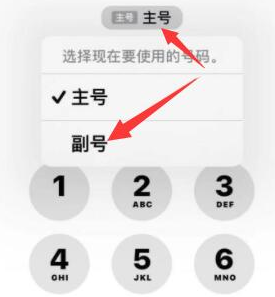 前海街道苹果14维修店分享iPhone 14 Pro Max使用副卡打电话的方法 